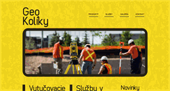 Desktop Screenshot of geokoliky.com